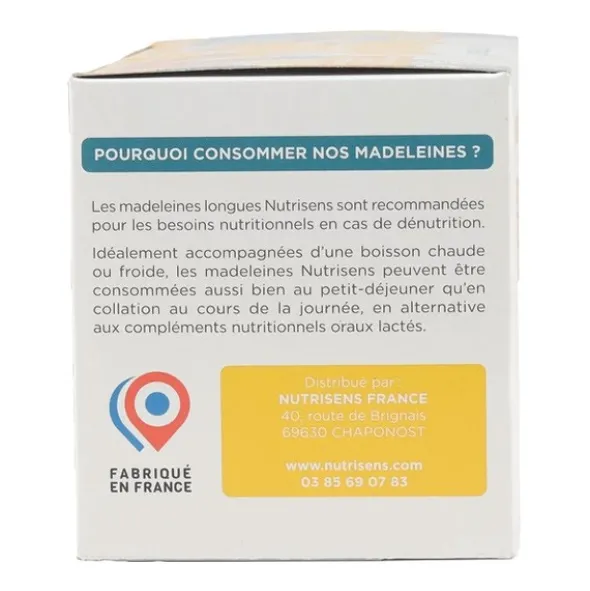 Nutrisens madeleines longues HP/HC