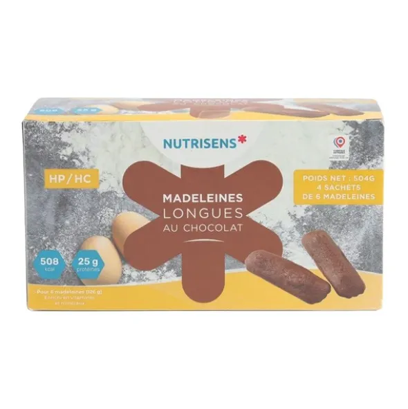 Nutrisens madeleines longues HP/HC