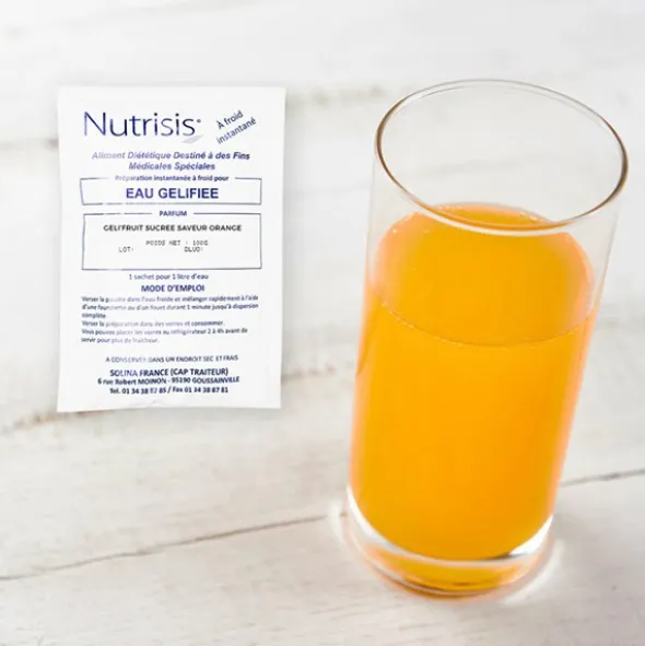 Nutrisis Geli'fruit eau gélifiée sucrée 50 dosettes