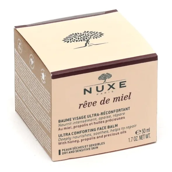Nuxe Rêve de Miel baume visage ultra-réconfortant