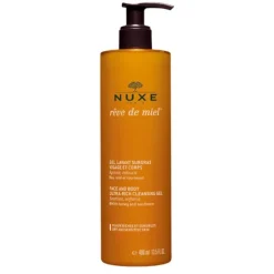 Nuxe Rêve de Miel gel lavant surgras visage et corps