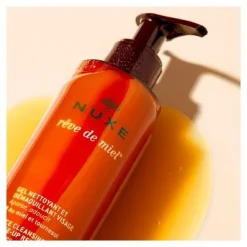 Nuxe Rêve de Miel gel nettoyant démaquillant visage
