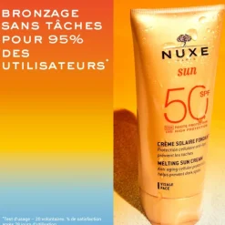 Nuxe Sun crème solaire fondante visage SPF 50+