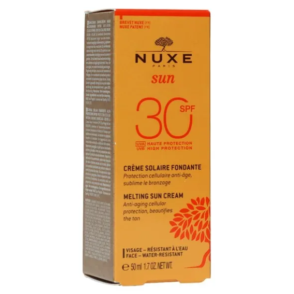 Nuxe Sun crème solaire fondante visage SPF 30