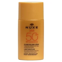 Nuxe Sun Fluide solaire léger visage SPF 50