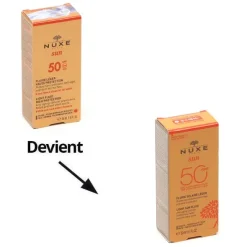 Nuxe Sun Fluide solaire léger visage SPF 50