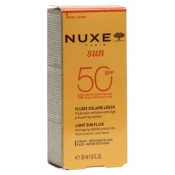 Nuxe Sun Fluide solaire léger visage SPF 50