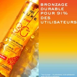 Nuxe Sun huile solaire bronzante visage et corps SPF 30