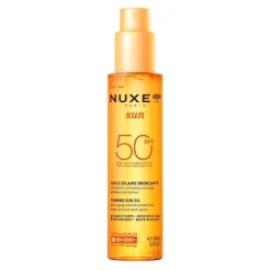 Nuxe Sun Huile solaire bronzante SPF 50