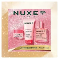 Nuxe Very Rose coffret les Iconiques en rose