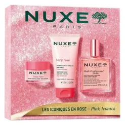 Nuxe Very Rose coffret les Iconiques en rose