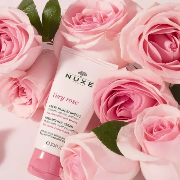 Nuxe Very Rose Crème mains et ongles apaisante