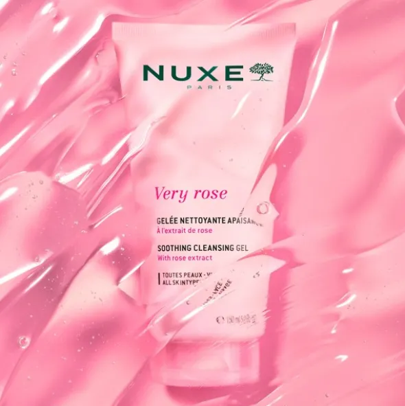 Nuxe Very rose gelée nettoyante apaisante