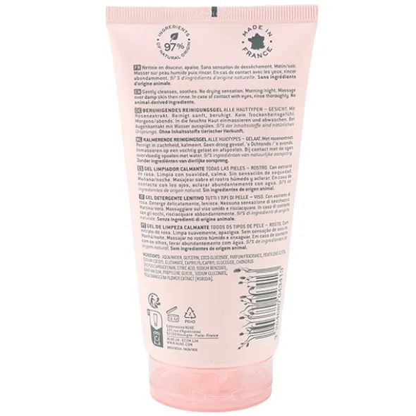 Nuxe Very rose gelée nettoyante apaisante