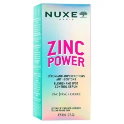 Nuxe Zinc Power Sérum Anti imperfections Anti boutons