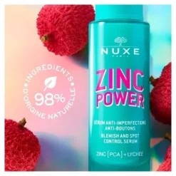 Nuxe Zinc Power Sérum Anti imperfections Anti boutons