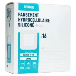 Nylex Border Pansement hydrocellulaire siliconé
