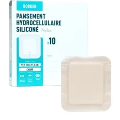Nylex Border Pansement hydrocellulaire siliconé