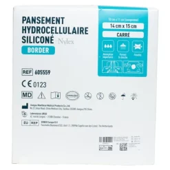 Nylex Border Pansement hydrocellulaire siliconé