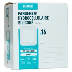 Nylex Border Pansement hydrocellulaire siliconé