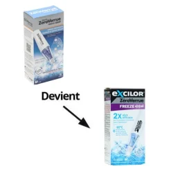 Objectif Zero Verrue Freeze excel stylo