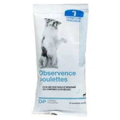 Observence boulettes chien