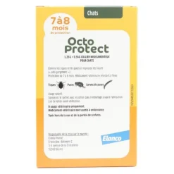 OctoProtect collier anti puce chat