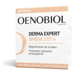 Oenobiol Derma Expert Oméga 3 et 6 capsules
