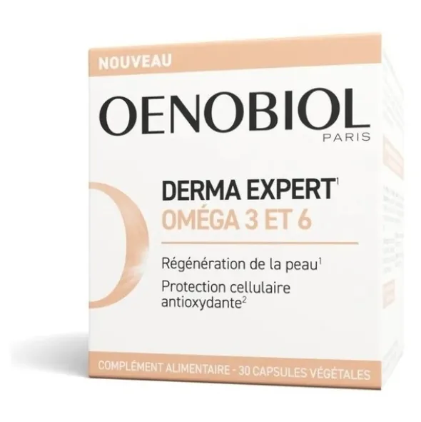 Oenobiol Derma Expert Oméga 3 et 6 capsules