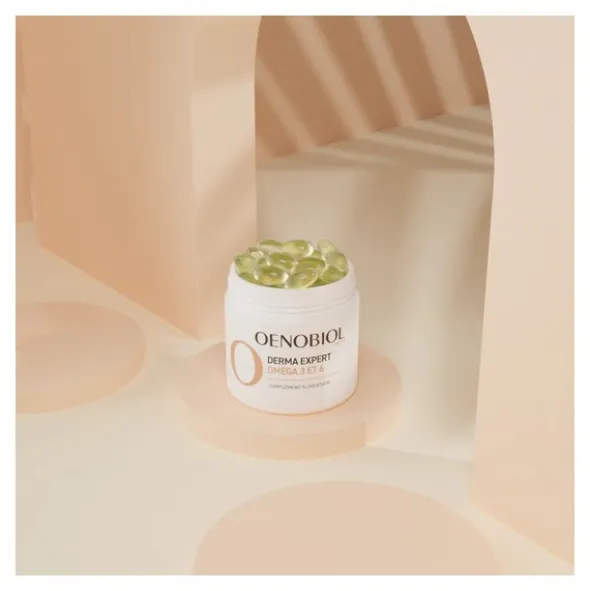 Oenobiol Derma Expert Oméga 3 et 6 capsules