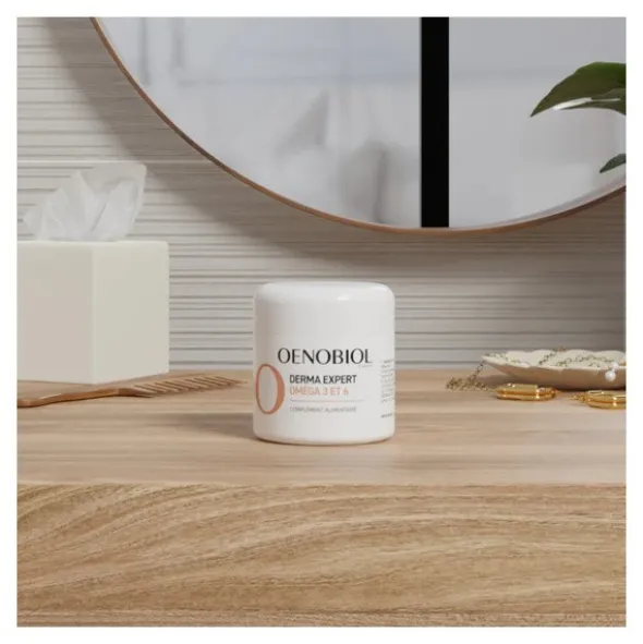 Oenobiol Derma Expert Oméga 3 et 6 capsules