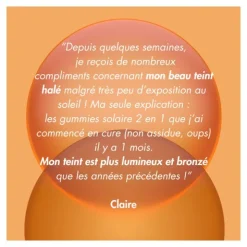 Oenobiol gummies solaire 2 en 1