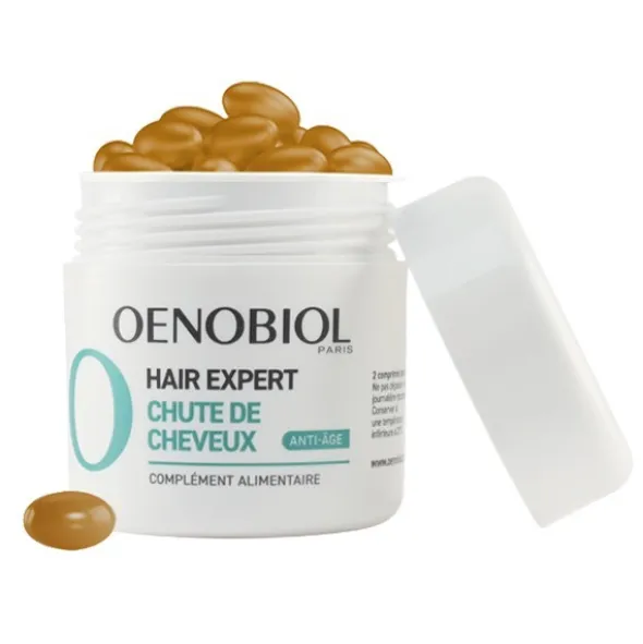 Oenobiol Hair Expert Chute de cheveux Anti Age comprimés