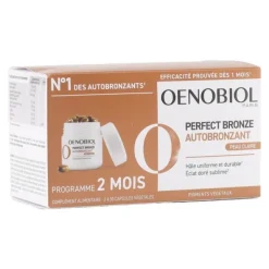 Oenobiol Perfect Bronze Autobronzant peau claire capsules