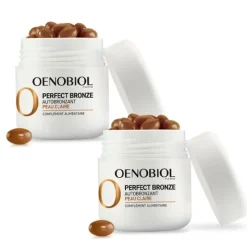 Oenobiol Perfect Bronze Autobronzant peau claire capsules