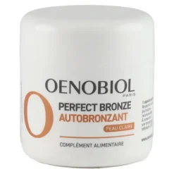 Oenobiol Perfect Bronze Autobronzant peau claire capsules