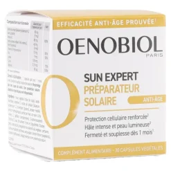 Oenobiol Sun Expert Préparateur solaire anti âge capsules