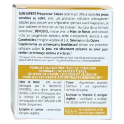 Oenobiol Sun Expert préparateur solaire peau sensible capsules