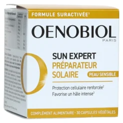 Oenobiol Sun Expert préparateur solaire peau sensible capsules