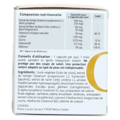Oenobiol Sun Expert préparateur solaire peau sensible capsules