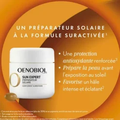 Oenobiol Sun Expert préparateur solaire peau normale capsules