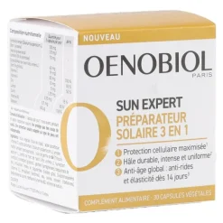 Oenobiol Sun Expert préparateur solaire 3 en 1 capsules