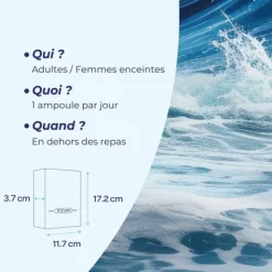 Oligocean plasma marin hypertonique ampoules
