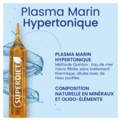 Oligocean plasma marin hypertonique ampoules