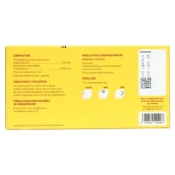 Oligosol phosphore ampoules