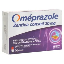 Oméprazole 20 mg gélules Zentiva