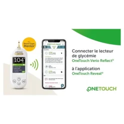 One Touch lecteur de glycémie Verio Reflect
