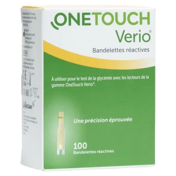 OneTouch Verio Bandelettes