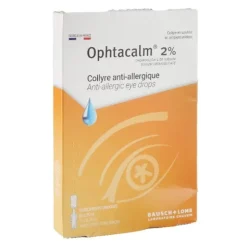 Ophtacalm 2 % collyre unidoses
