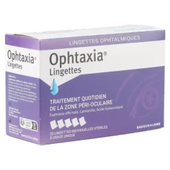 Ophtaxia Lingettes ophtalmiques stériles